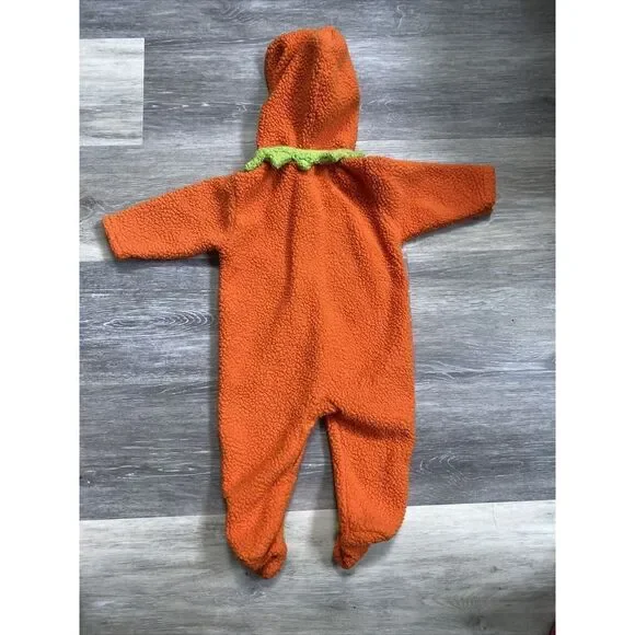 Boys Girls baby plush PUMPKIN Halloween Costume sz 6 months - Picture 6 of 6